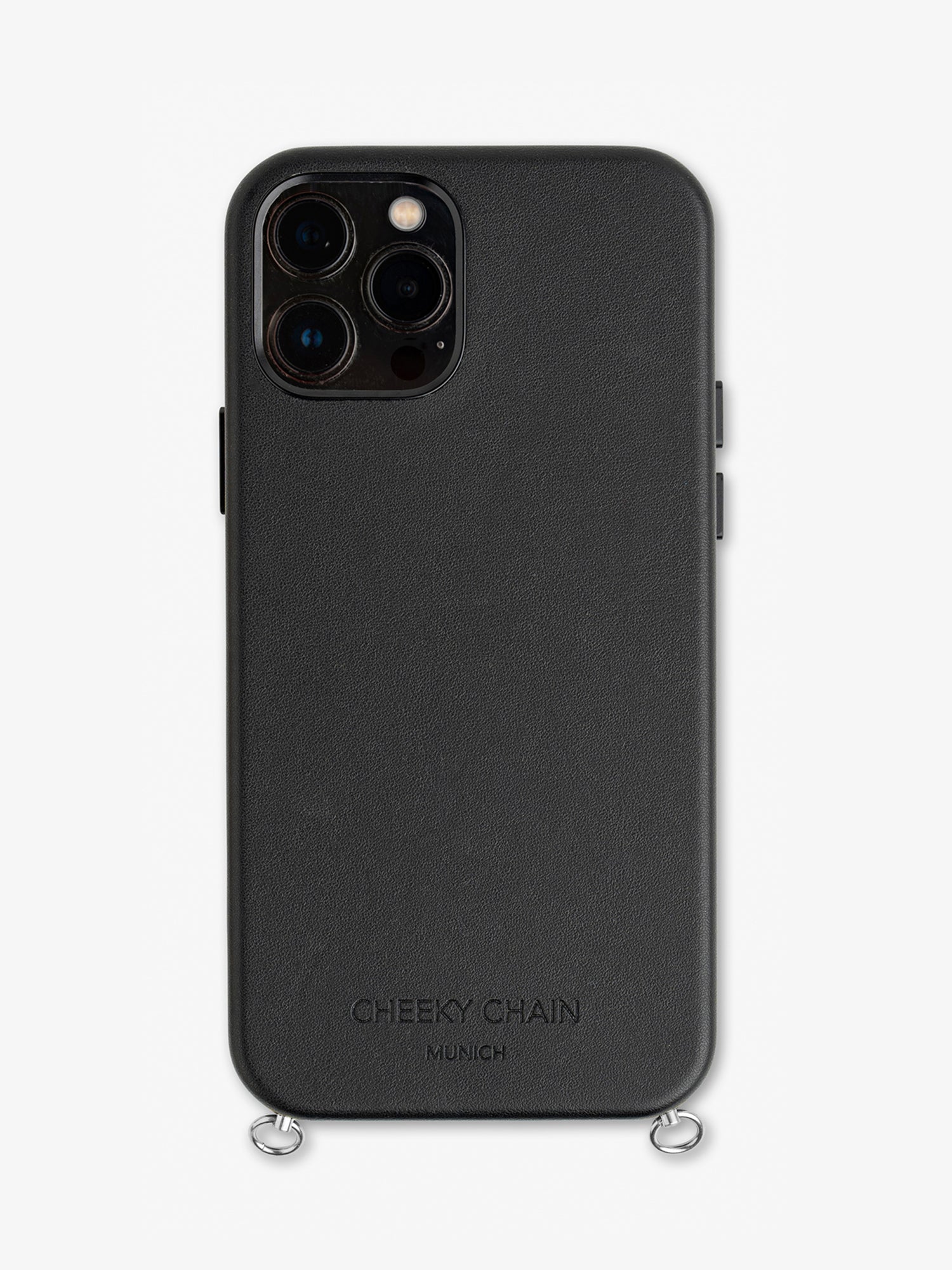cheeky-chain-munich-vegan-leather-case-black-iphone-16-pro-max image 4