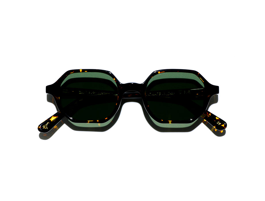 l-g-r-zanzibar-sonnenbrille-havana-scuro-09-flat-green-g15 image 3