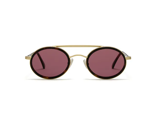 l-g-r-kruger-sonnenbrille-gold-matt-havana-scuro-violet image 1