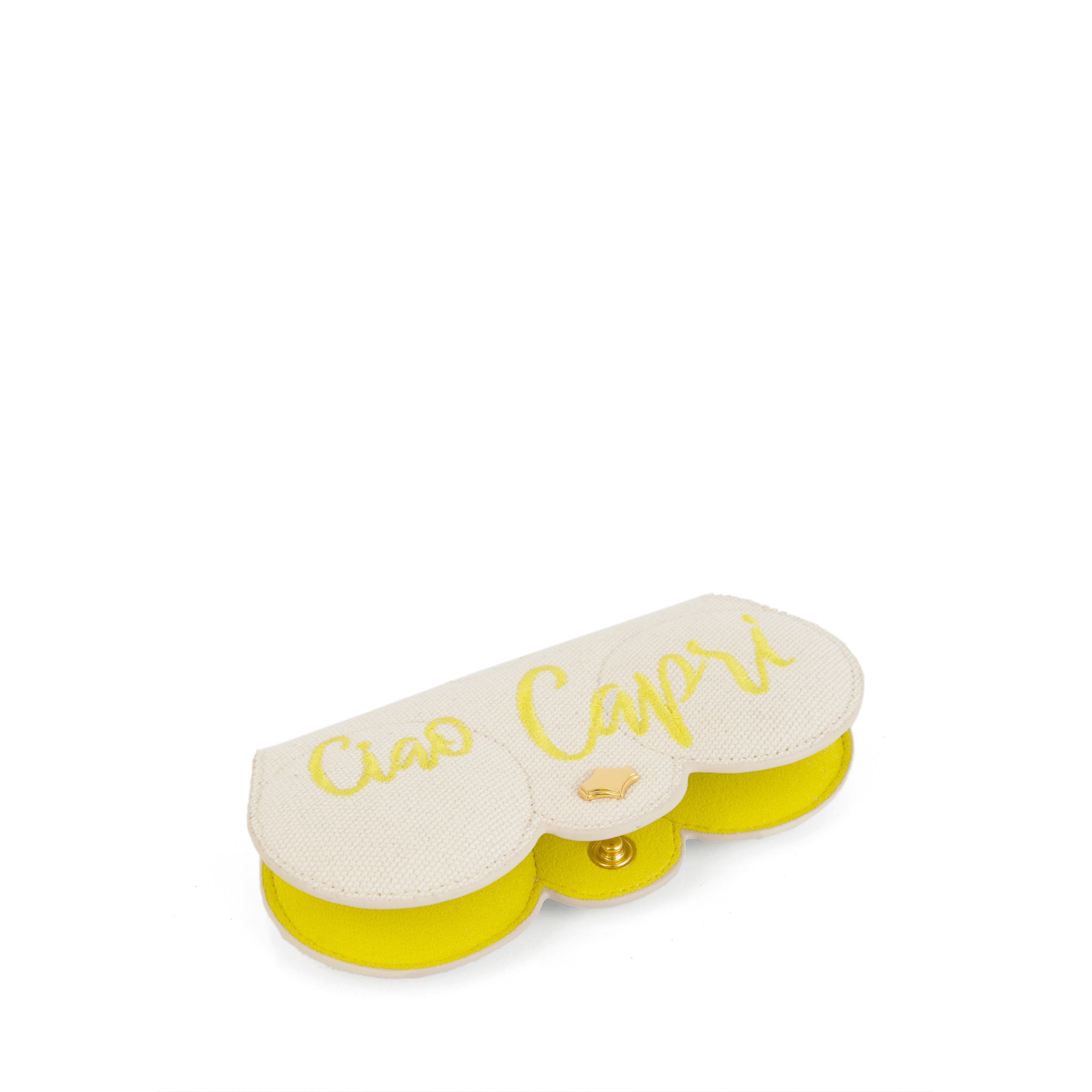any-di-suncover-brillenetui-ciao-capri-canvas-gold image 3