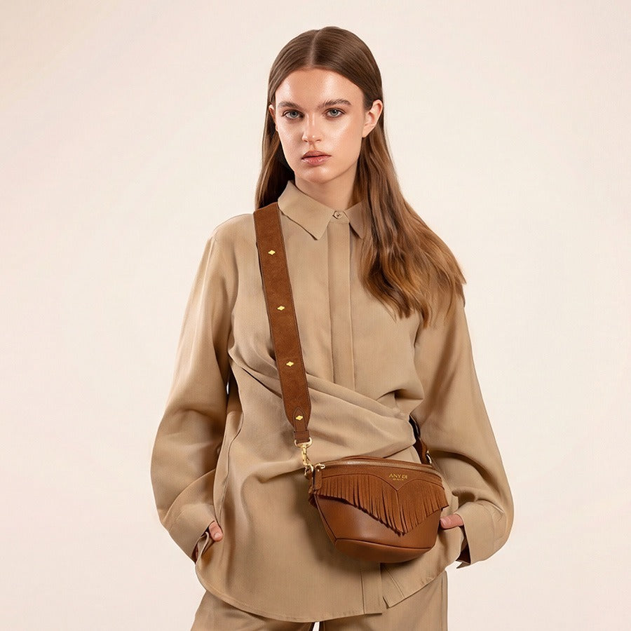 any-di-strap-set-no-62-fanny-pack-cognac-set image 1