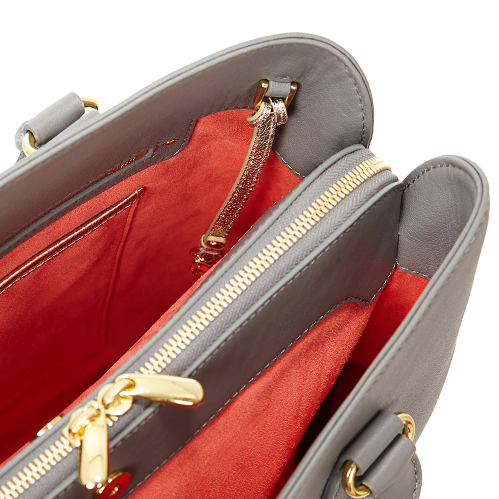 any-di-bag-l-business-tasche-rindsleder-schwarz-gold image 5