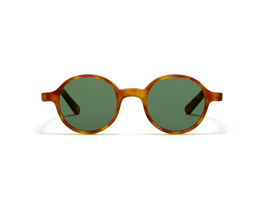 l-g-r-reunion-sonnenbrille-havana-chiaro-matt-02-flat-green-g15 image 1