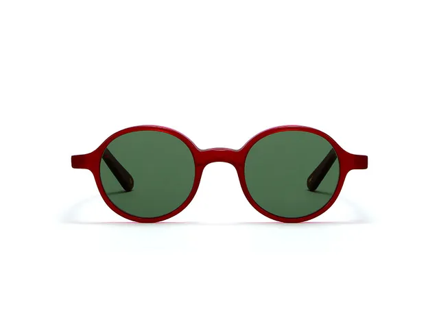 l-g-r-reunion-sonnenbrille-venetian-red-80-flat-green-g15 image 1
