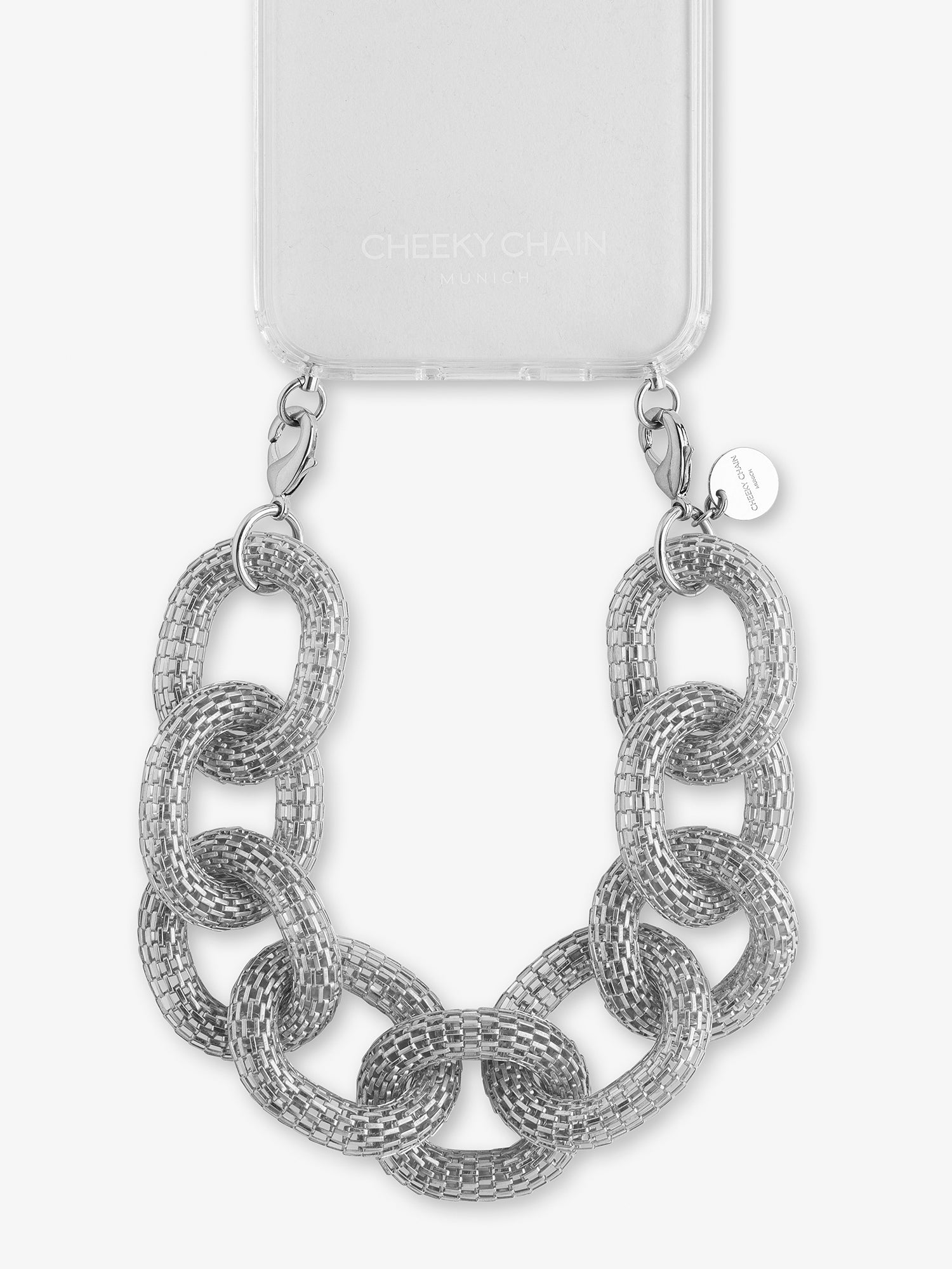 cheeky-chain-munich-handle-mesh-kurze-handykette image 3