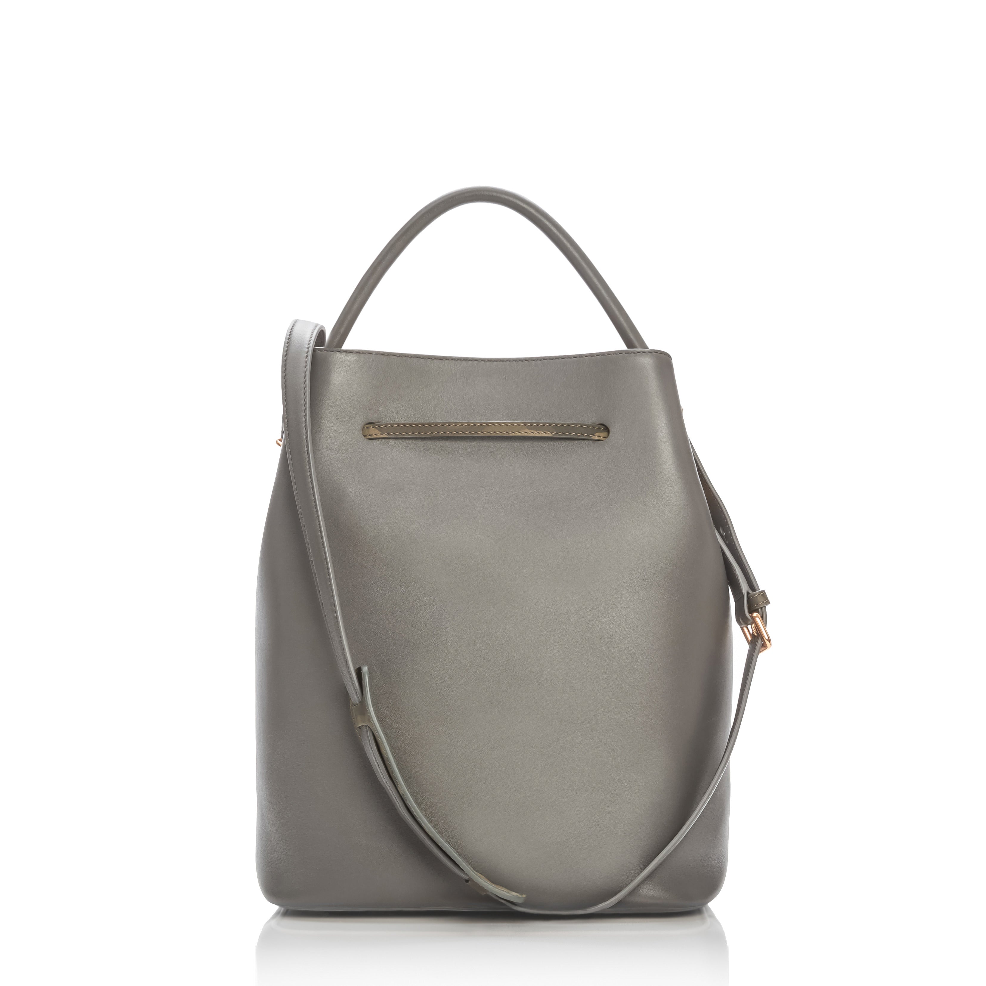 any-di-bucket-bag-khaki-beuteltasche-aus-rindsleder image 4