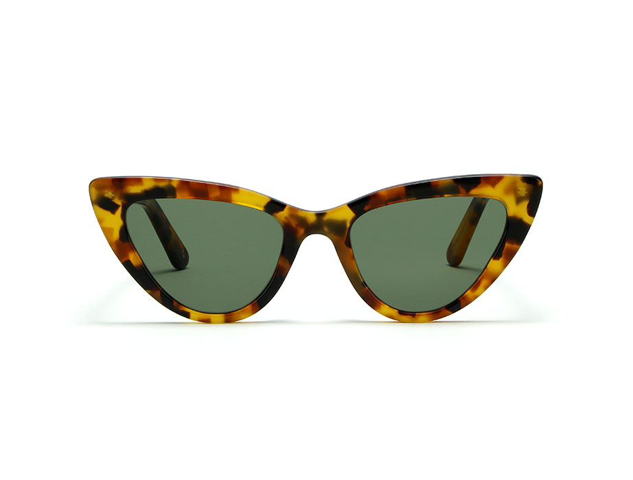 l-g-r-orchid-sonnenbrille-havana-savannah-74-flat-green-g15 image 1