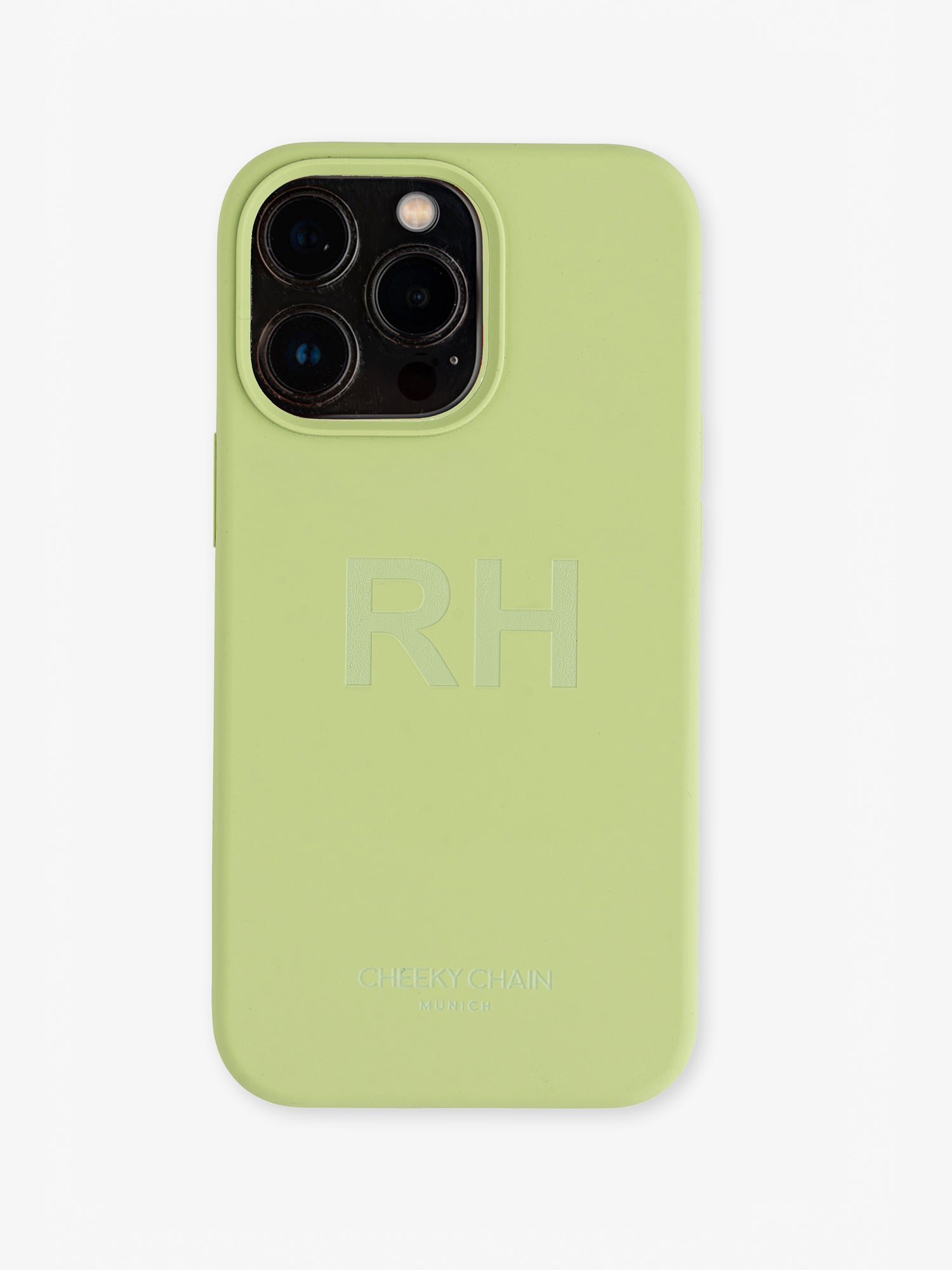 cheeky-chain-munich-silicone-case-matcha-green-iphone-13 image 4