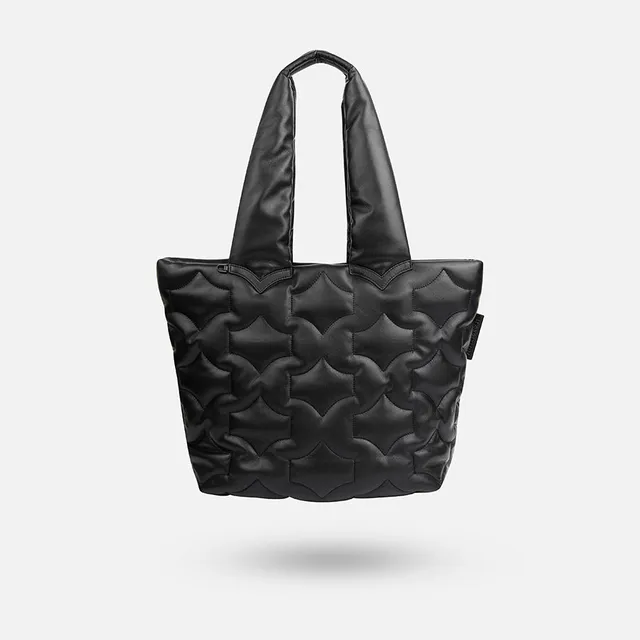 any-di-puffer-bag-black-leo-gesteppt-vegan image 1