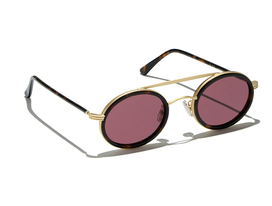 l-g-r-kruger-sonnenbrille-gold-matt-havana-scuro-violet image 2