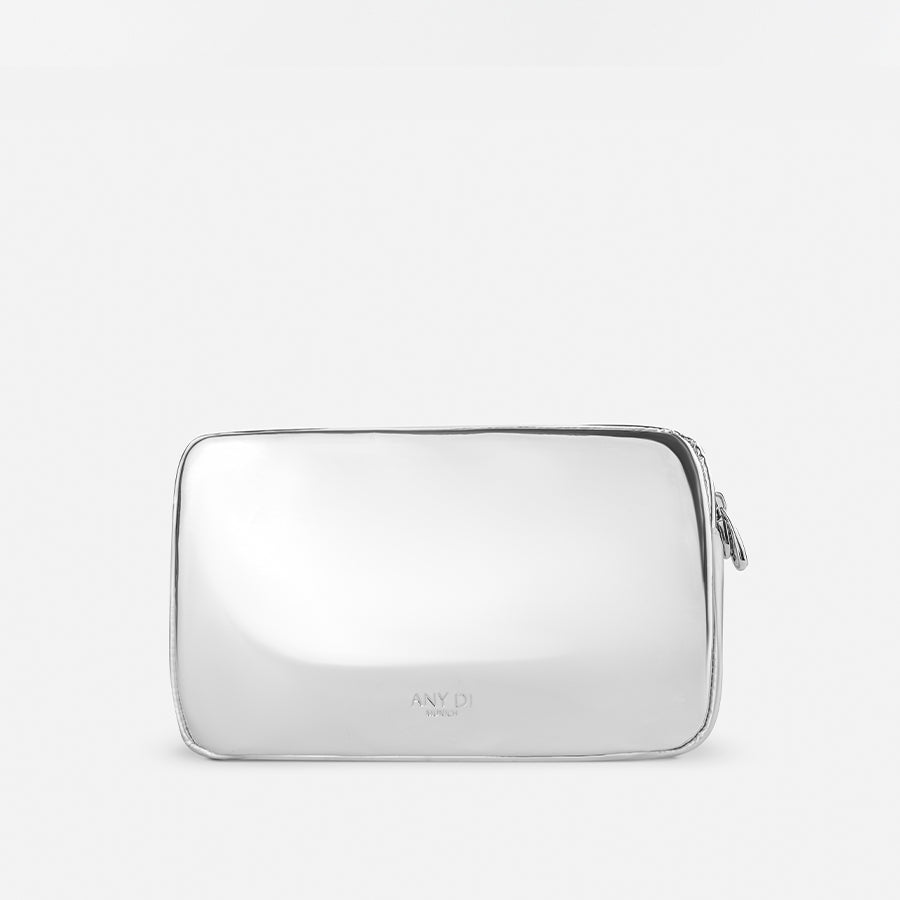 any-di-box-phone-bag-silver-handytasche-silber-veganes-leder image 2