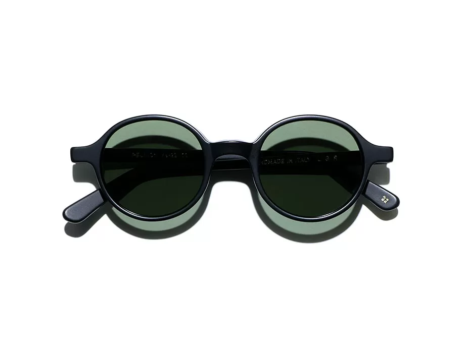 l-g-r-reunion-sonnenbrille-black-matt-22-flat-green-g15 image 3
