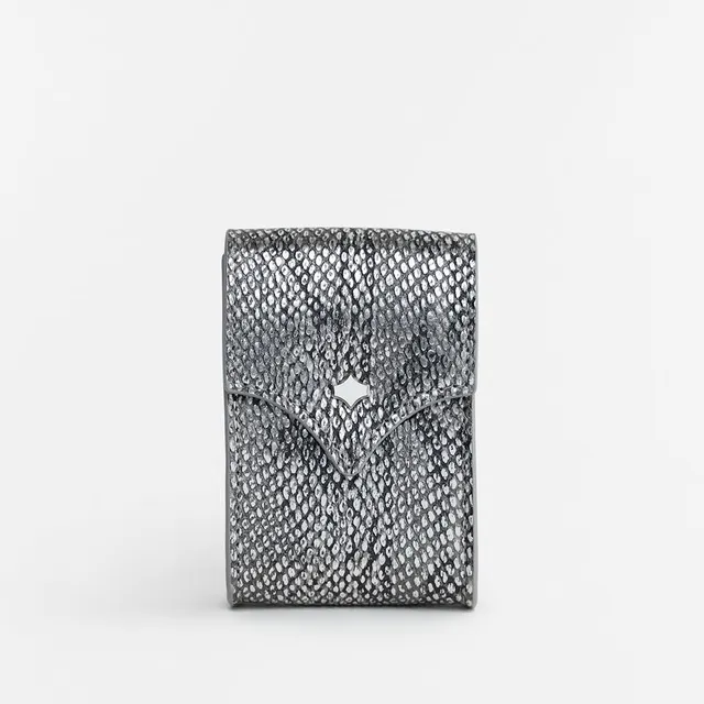 any-di-mini-pocket-snake-silver-minitasche image 1