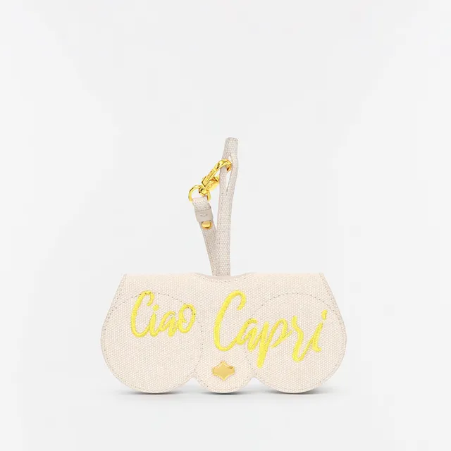 any-di-suncover-brillenetui-ciao-capri-canvas-gold image 1