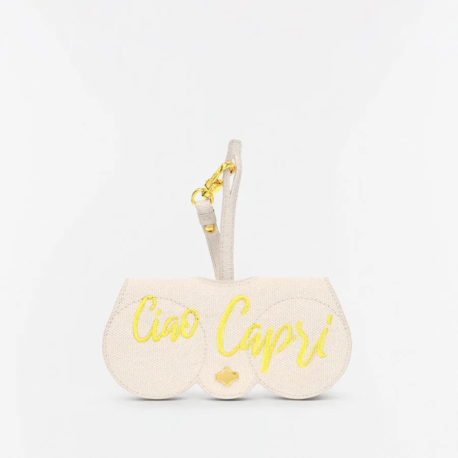 any-di-suncover-brillenetui-ciao-capri-canvas-gold image 1