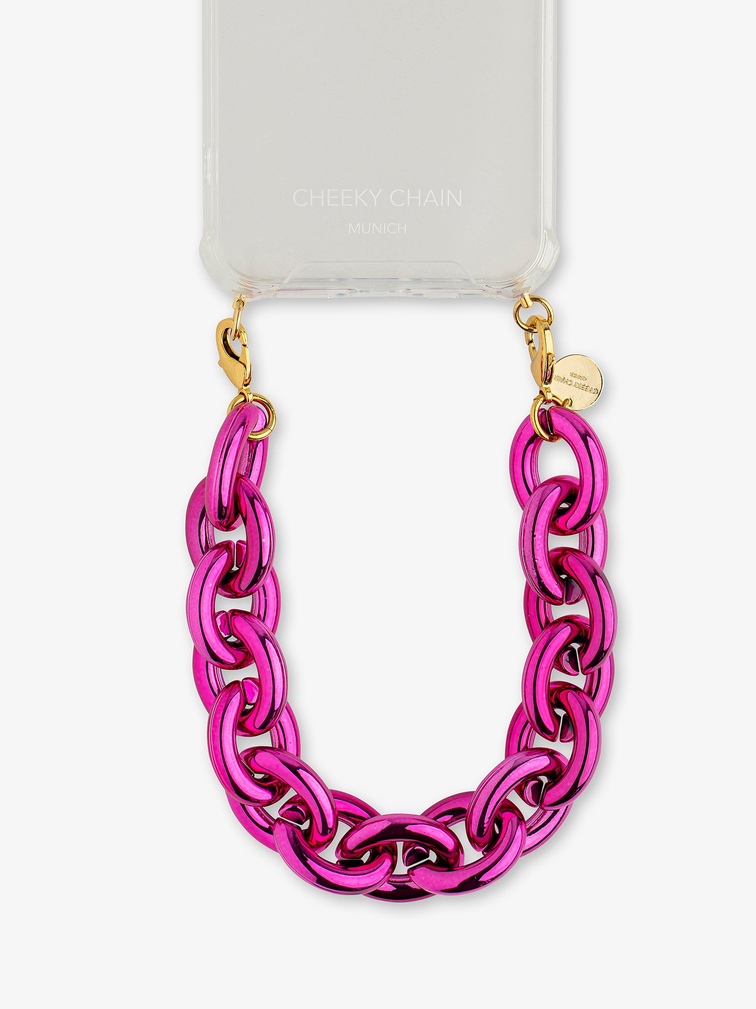 cheeky-chain-munich-handle-chunky-metallic-kurze-handy-handschlaufe image 3