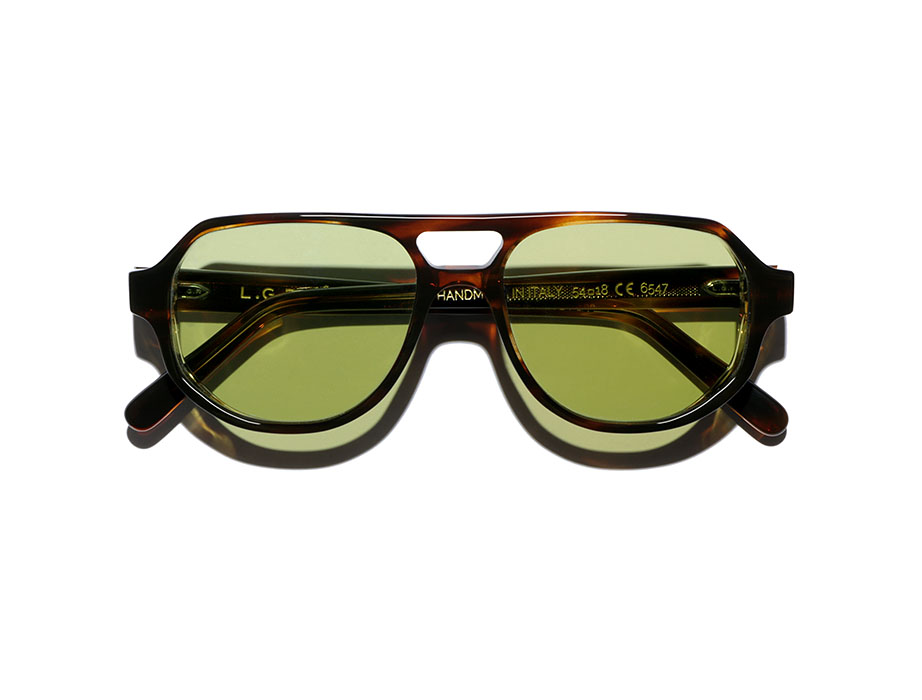 l-g-r-asmara-carnet-de-voyage-sonnenbrille-havana-tobacco-90-ambra-green-vintage image 3