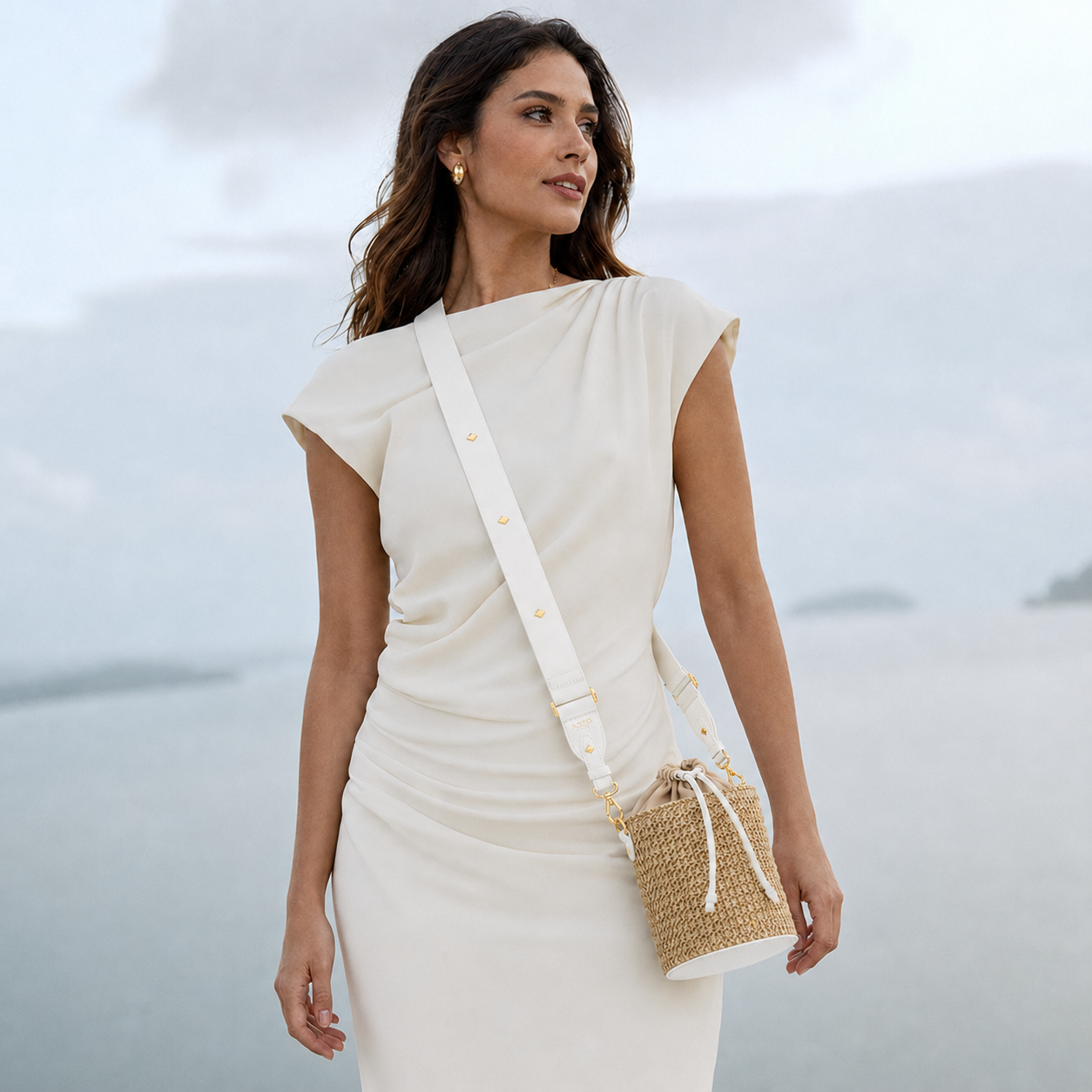 any-di-basket-bag-set-n-3-basttasche-mit-white-strap image 1