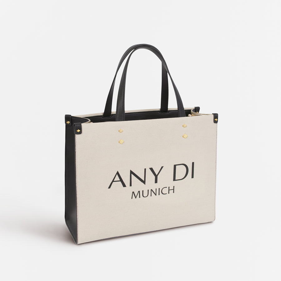 any-di-tote-bag-m-black-sand image 1