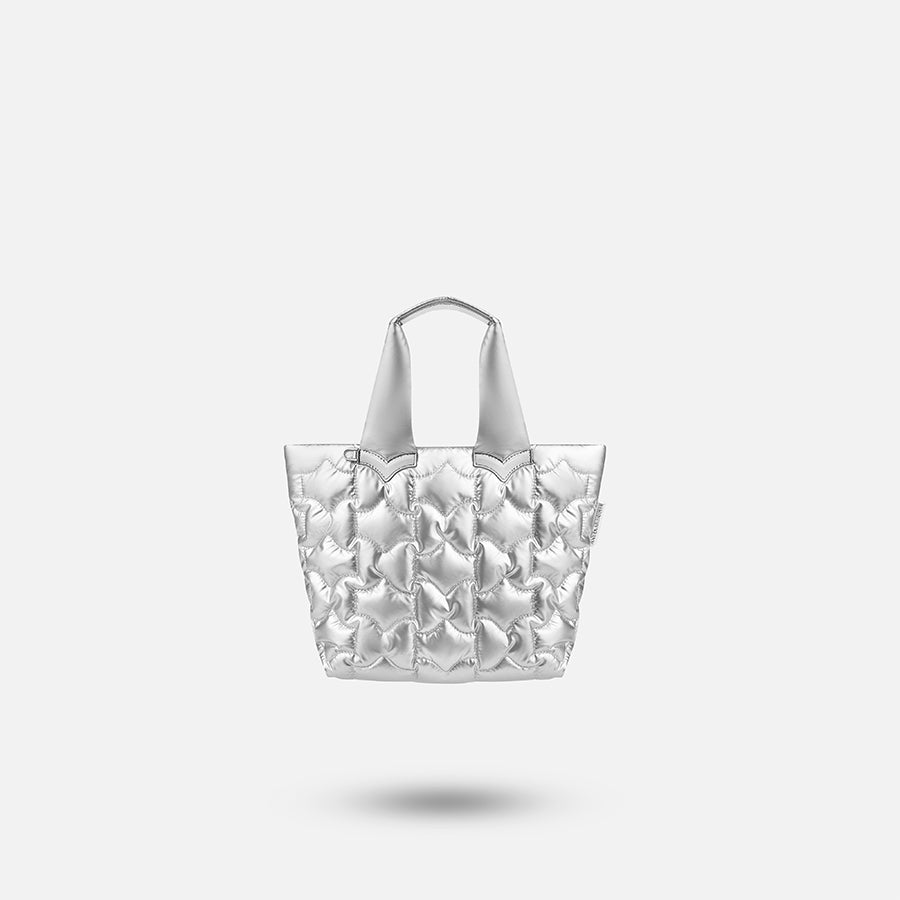 any-di-mini-puffer-bag-silber-vegane-handytasche image 1