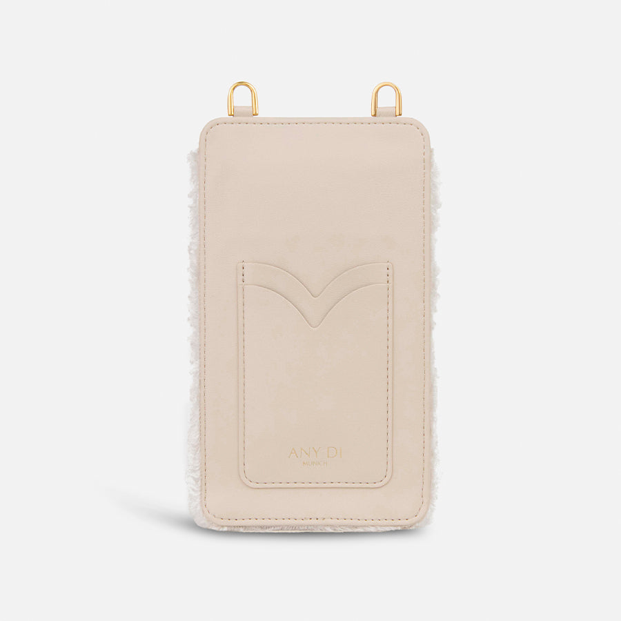 any-di-phone-pouch-shearling-handytasche-aus-textil-und-vegan-leder image 2