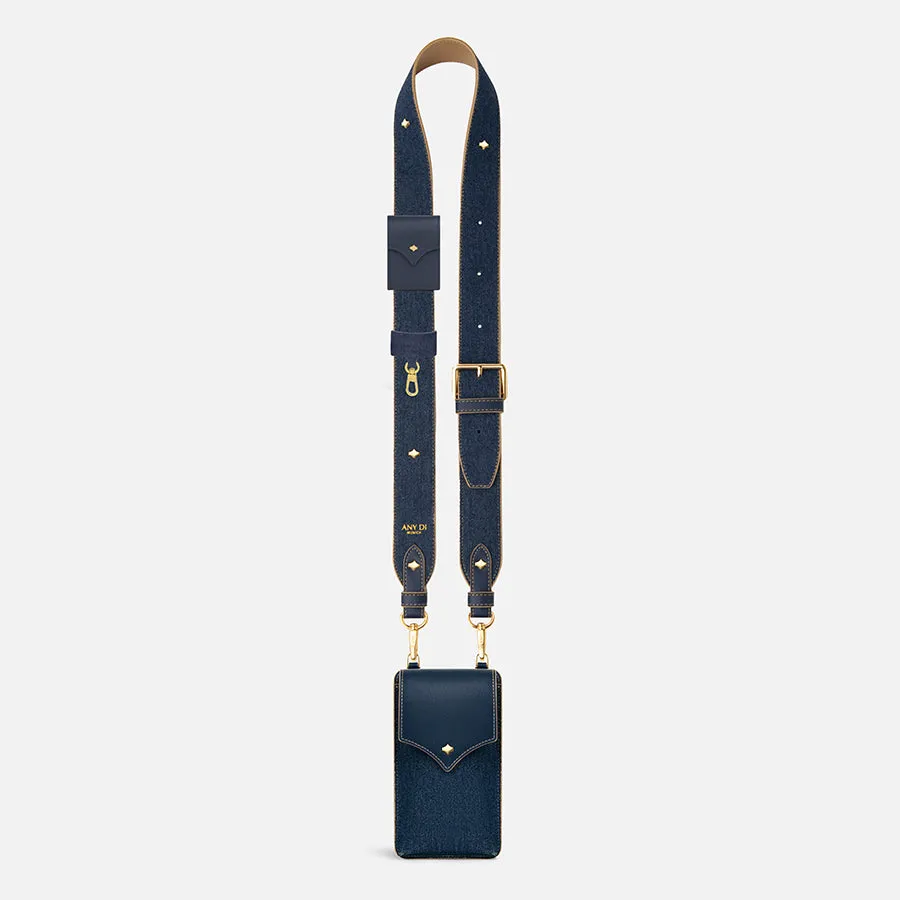 any-di-color-strap-set-leather-denim-4-teiliges-handy-set image 1