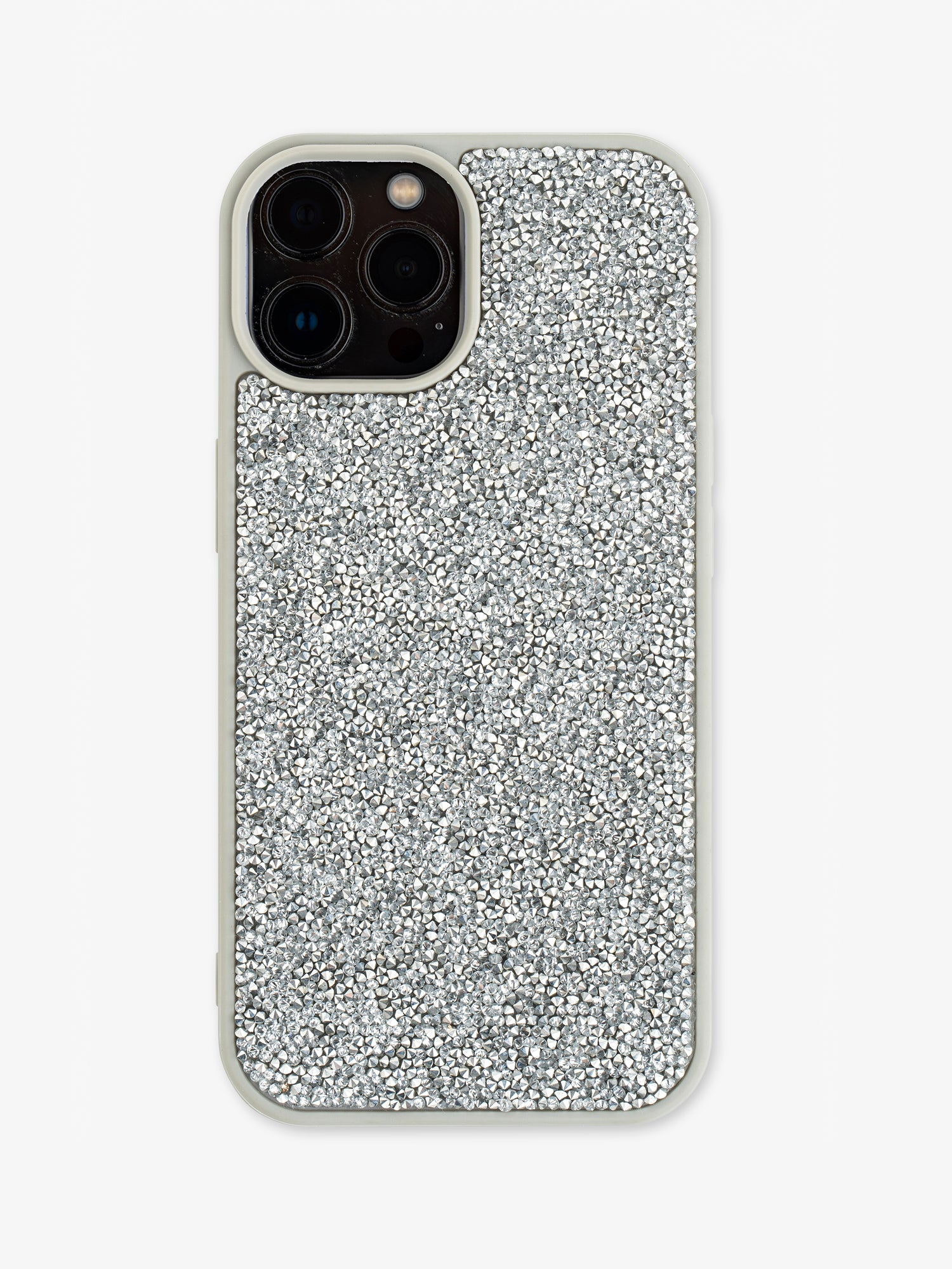cheeky-chain-munich-crystals-case-silver-iphone-13 image 1