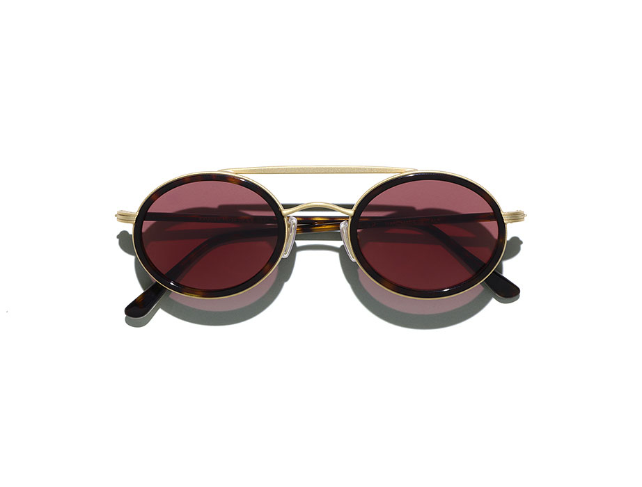 l-g-r-kruger-sonnenbrille-gold-matt-havana-scuro-violet image 3
