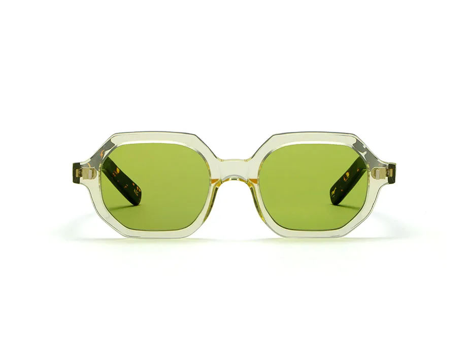 l-g-r-zanzibar-bold-sonnenbrille-champagne-havana-green-vintage image 1