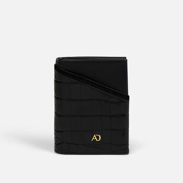 any-di-mini-wallet-croco-black-geldb-rse image 1