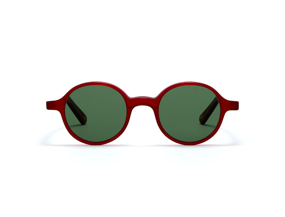 l-g-r-reunion-sonnenbrille-venetian-red-80-flat-green-g15 image 1