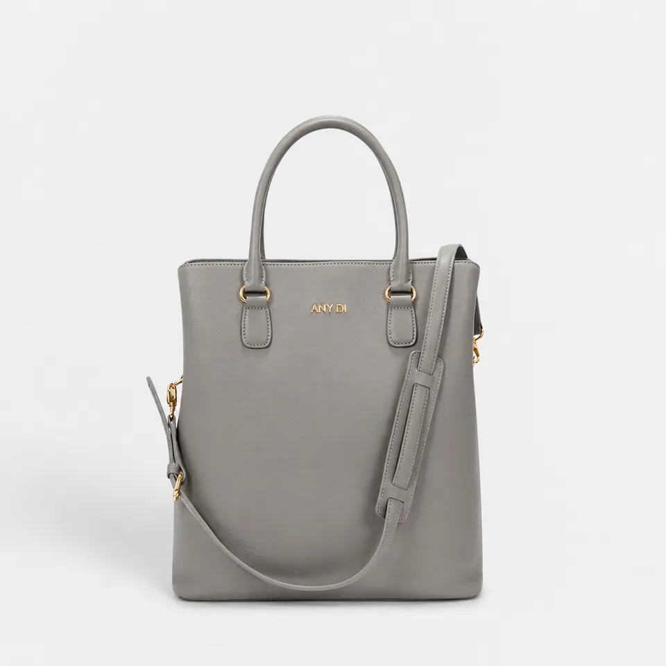 any-di-bag-l-business-tasche-rindsleder-schwarz-gold image 1