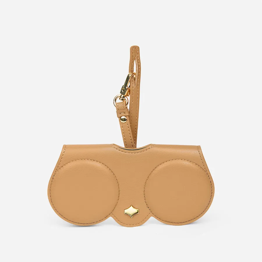 any-di-suncover-brillenetui-camel-aus-veganem-leder image 1