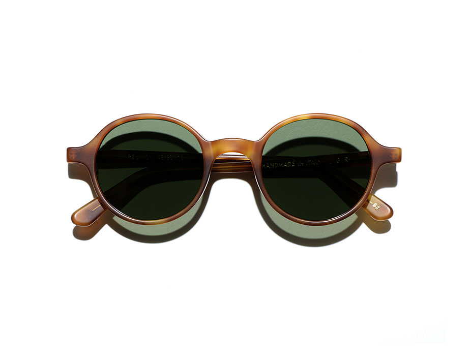 l-g-r-reunion-sonnenbrille-havana-chiaro-matt-02-flat-green-g15 image 3