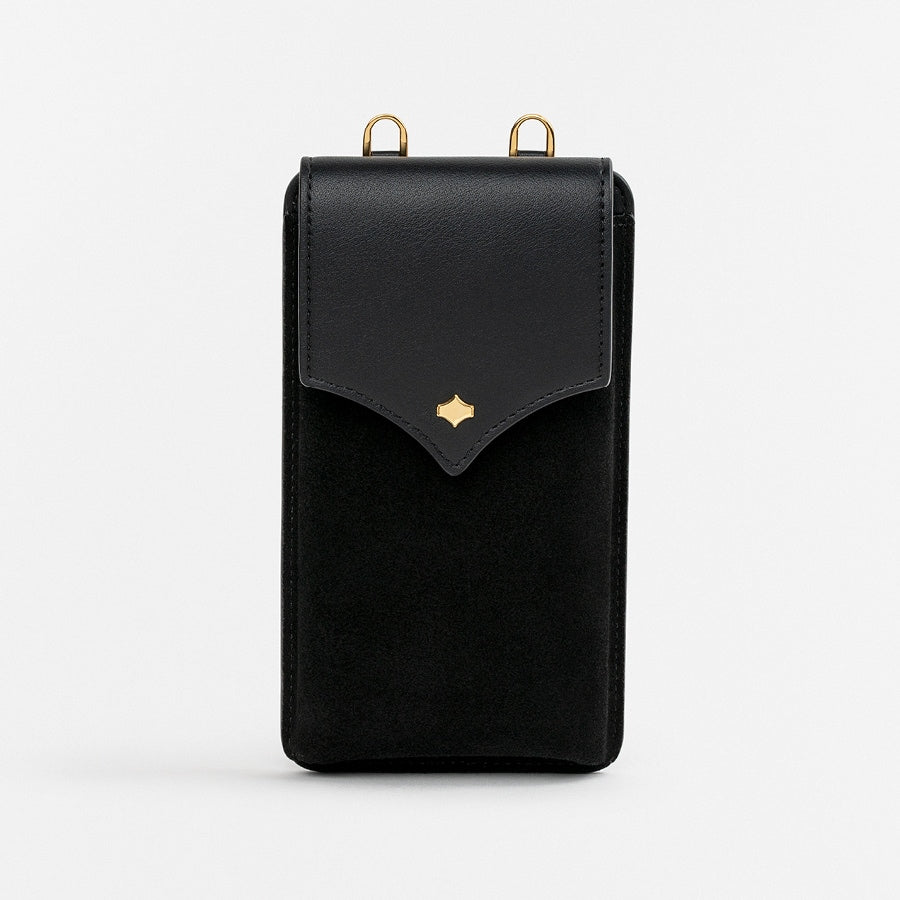 any-di-color-strap-set-leather-phone-pouch-black image 3