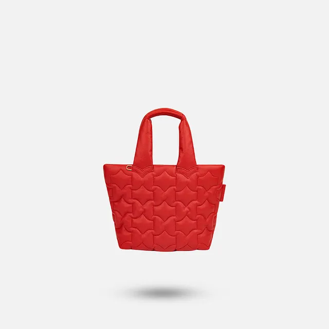 any-di-mini-puffer-bag-rot-vegane-mini-handtasche image 1
