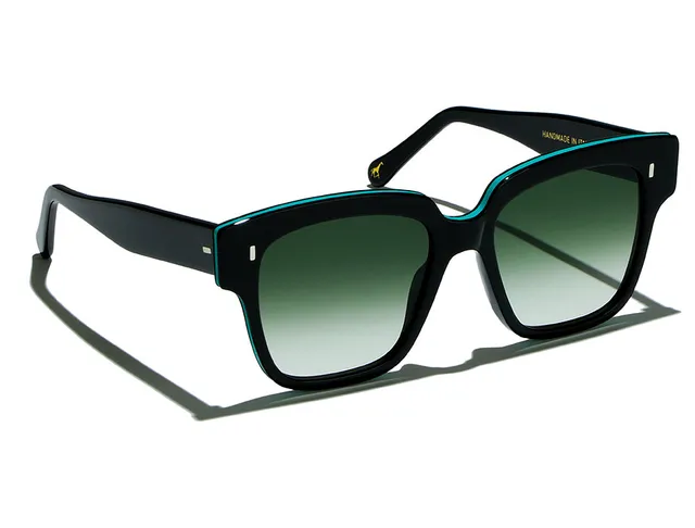 l-g-r-dakhla-skin-sonnenbrille-black-blue-calypso-leather-green-g15-gradient image 1