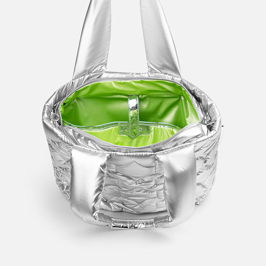 any-di-puffer-bag-handytasche-silber image 3