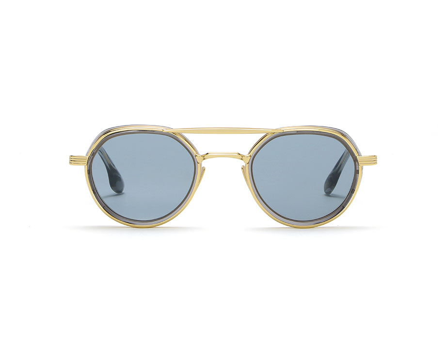 l-g-r-meknes-explorer-ii-lions-of-ethiopia-sonnenbrille-gold-rim-stone-grey-78-b image 2