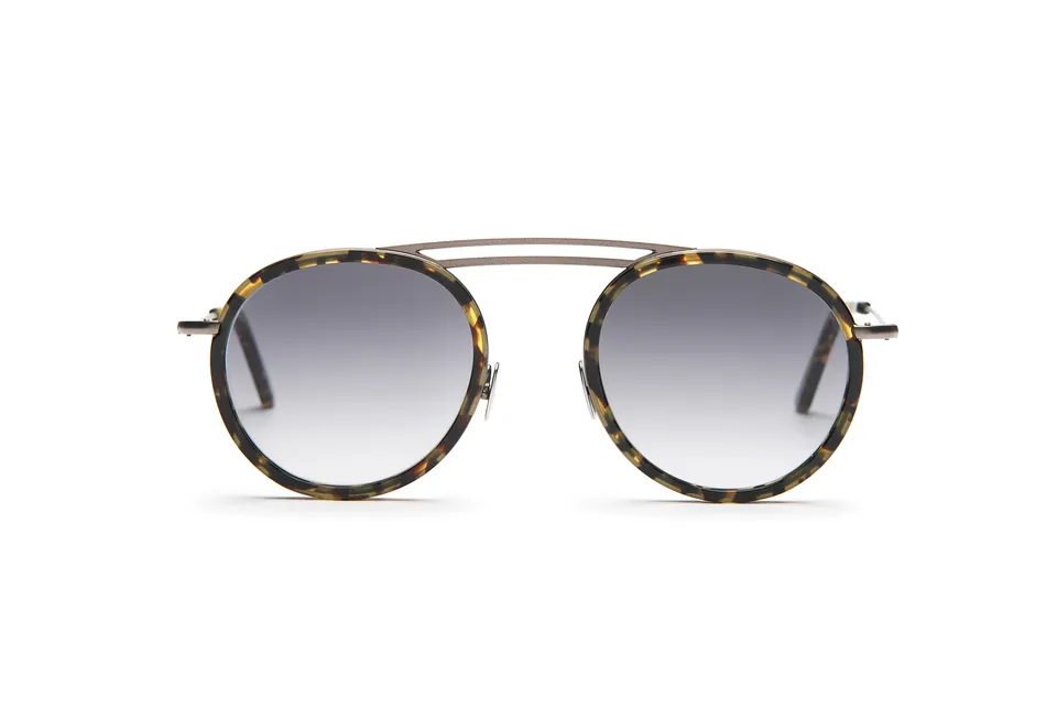 l-g-r-eufrate-sonnenbrille-gun-metal-matt-mimetic-havana-06-grau-gradient image 1