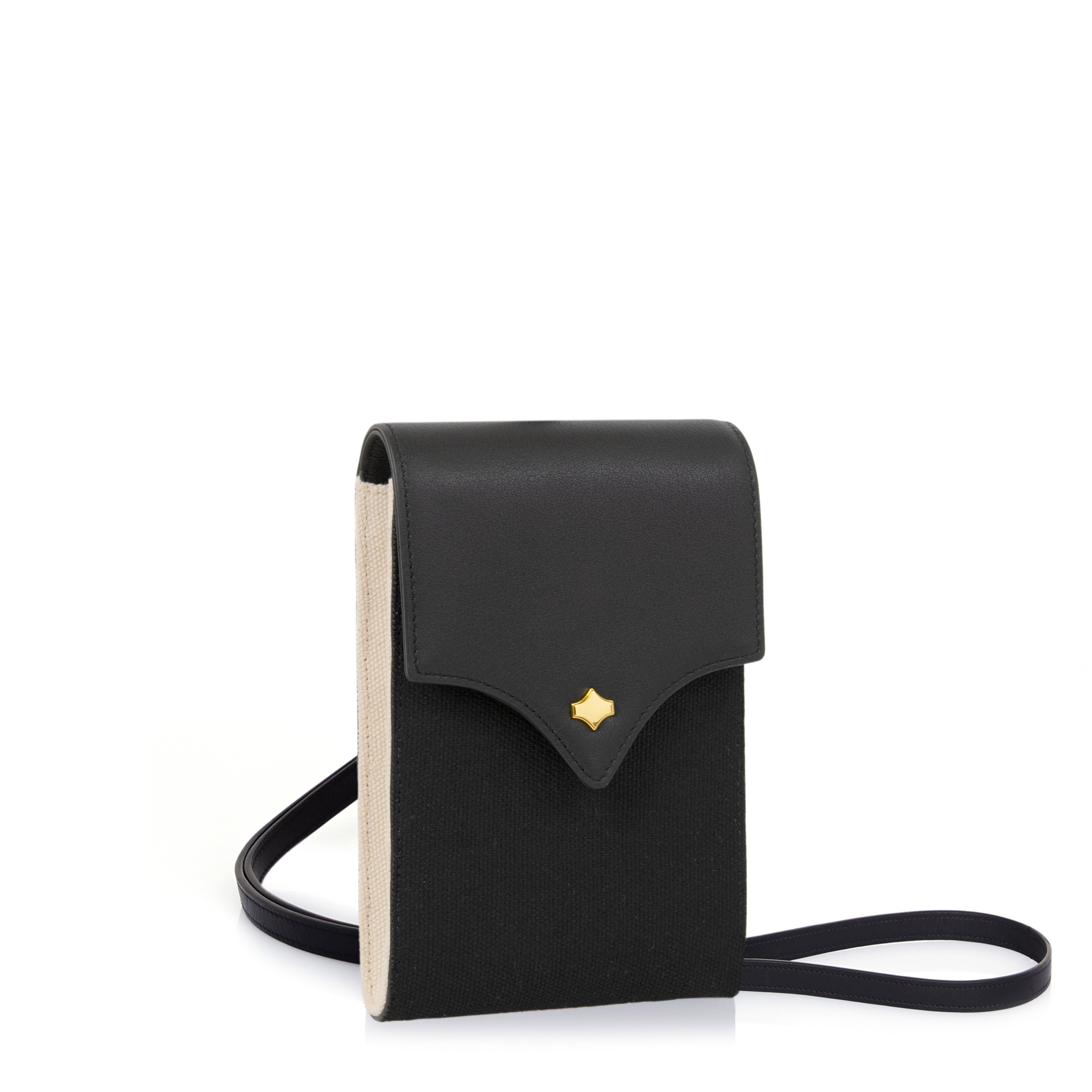 any-di-phonebag-emblem-handytasche-black-sand image 2
