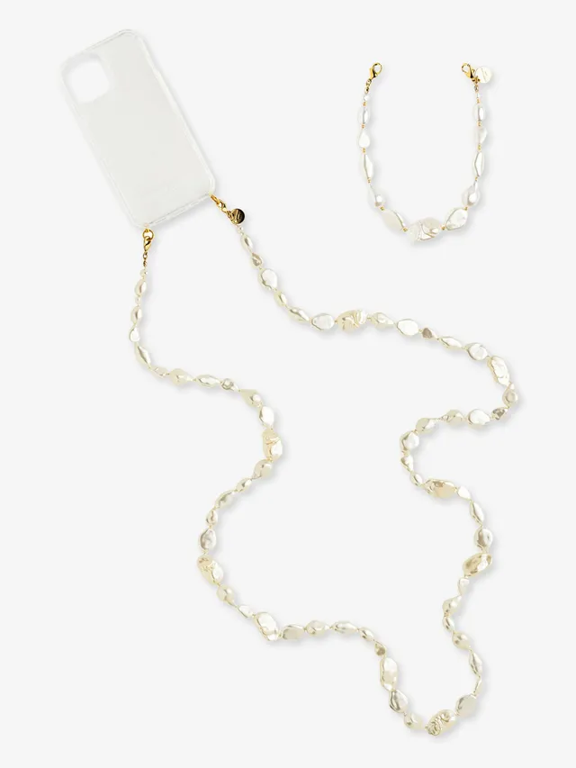 cheeky-chain-munich-set-fiji-crossbody-handykette-crystal-clear-case-handle image 1
