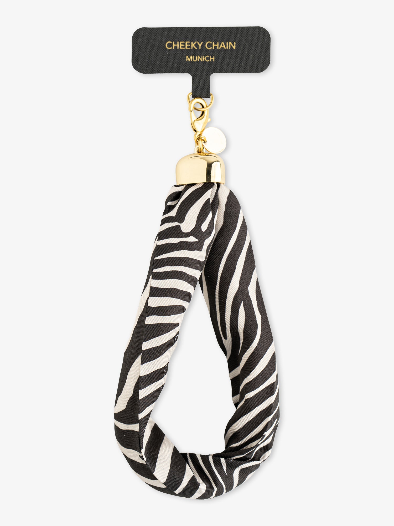 cheeky-chain-munich-handyanh-nger-indie-textil-charm-mit-messing-karabiner image 3