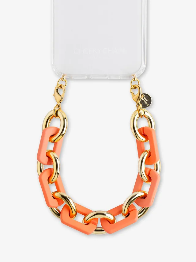 cheeky-chain-munich-handle-daisy-kurze-handy-kette-acryl-beschichtet image 1