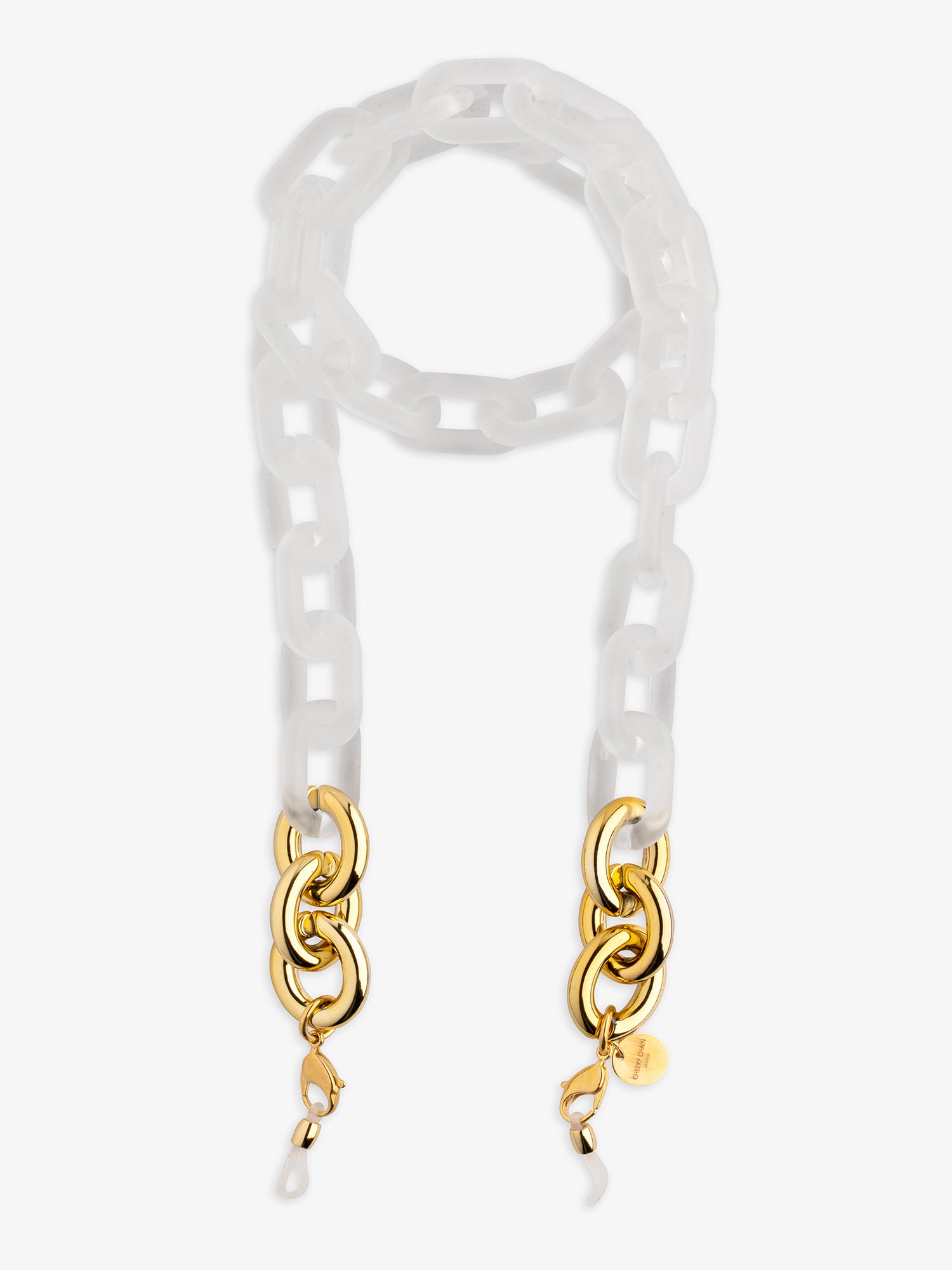 cheeky-chain-munich-brillenkette-icy-gold-acryl-langankerkette image 1