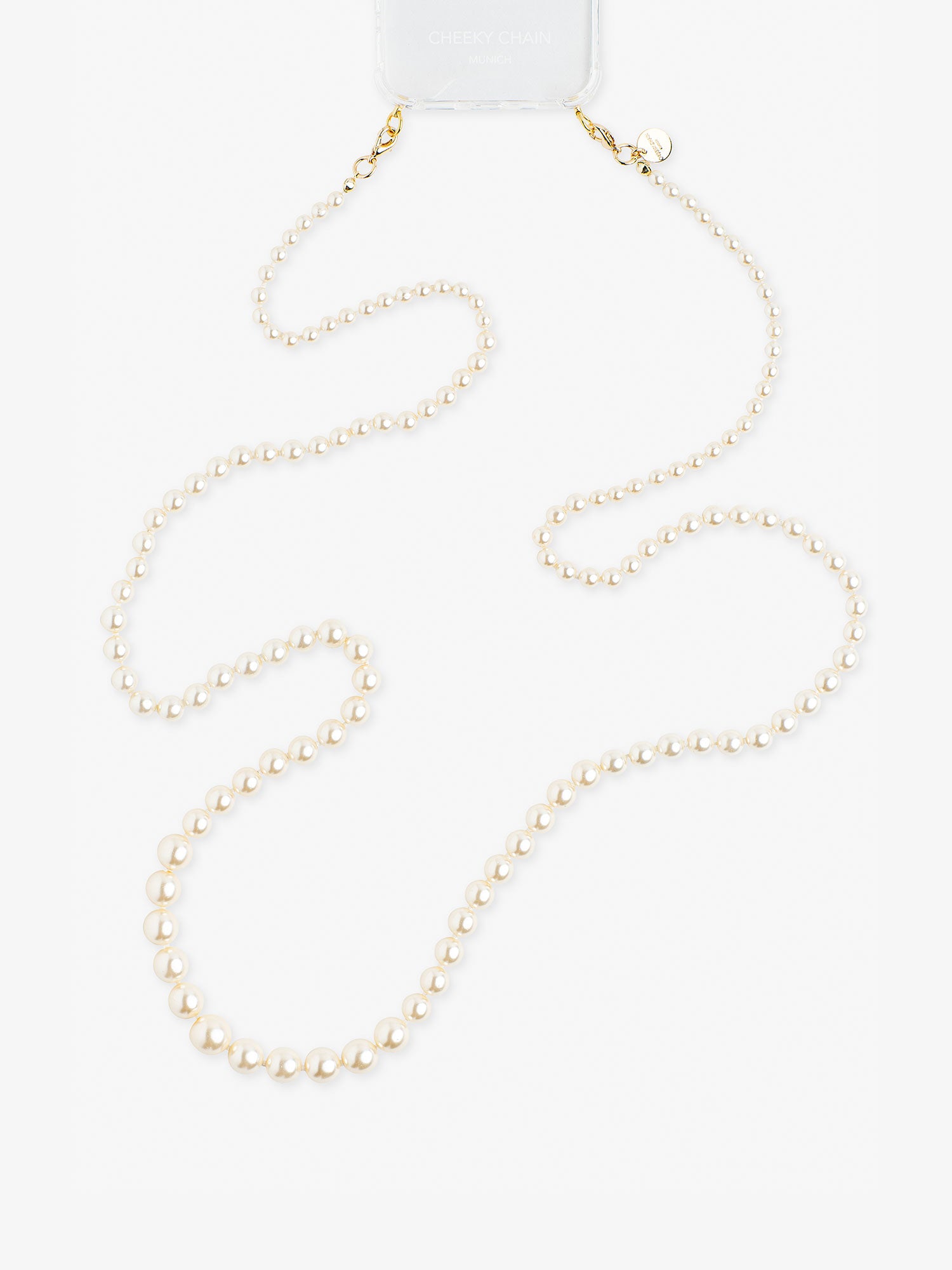 cheeky-chain-munich-crossbody-handykette-audrey-perlenkette-125-cm image 1
