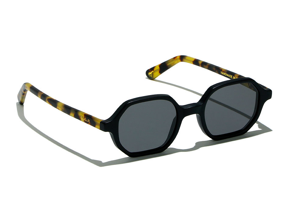 l-g-r-zanzibar-sonnenbrille-black-matt-havana-tartarugato-matt-23c-flat-grey image 2