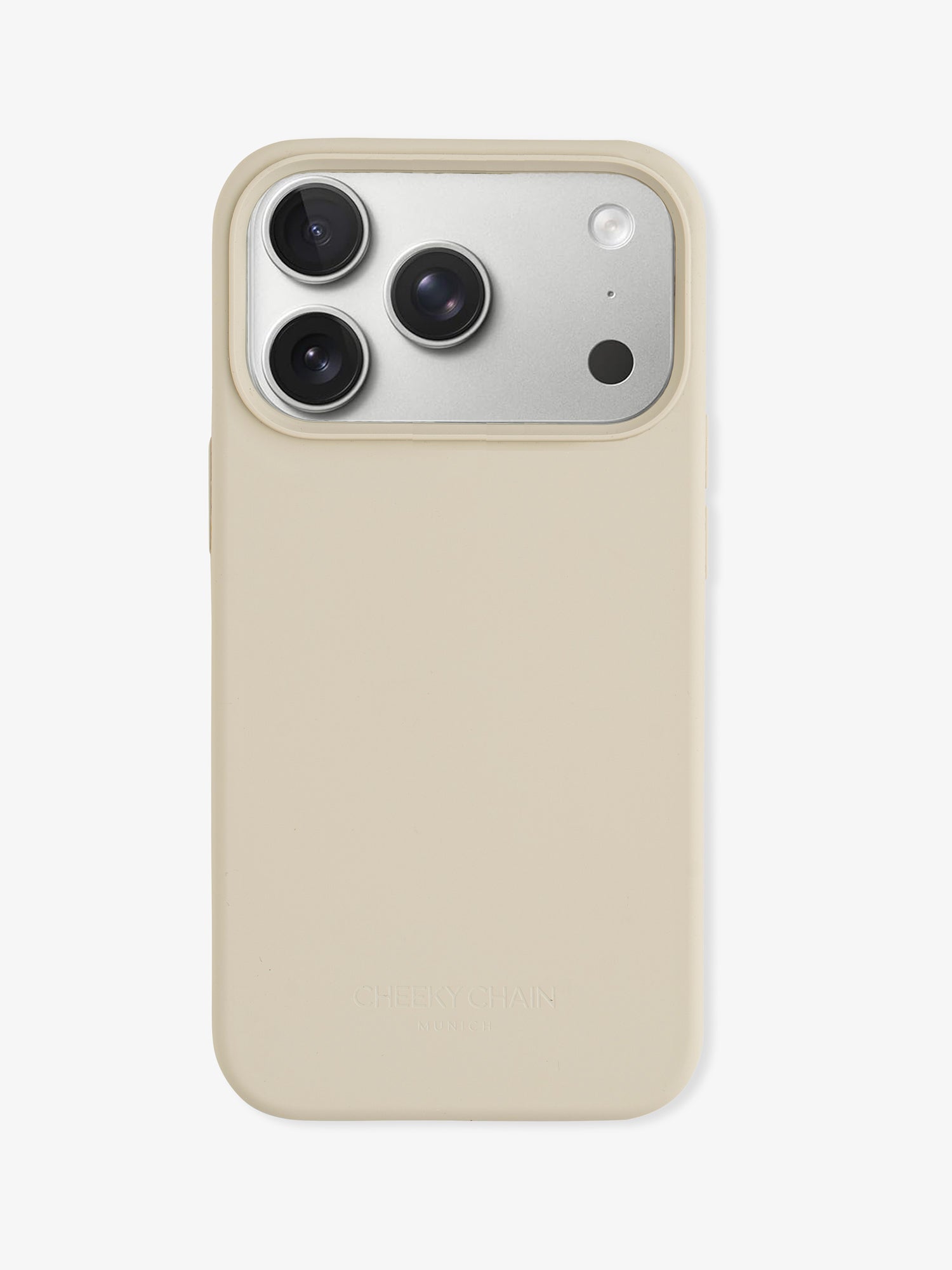 cheeky-chain-munich-silicone-case-sand-iphone-18-pro image 1