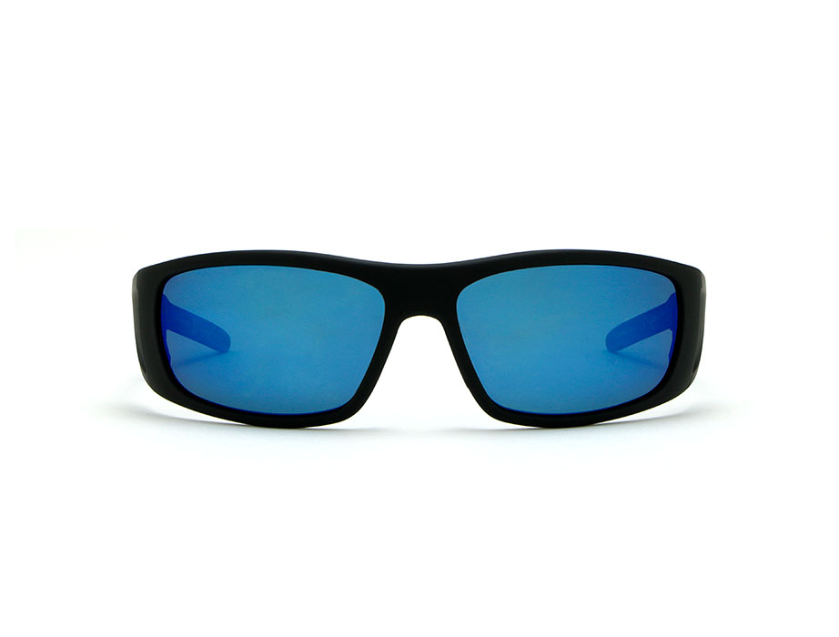 l-g-r-base8-sonnenbrille-black-matt-soft-touch-blue-mirror-polarized image 1