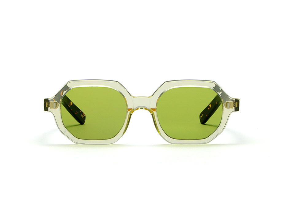 l-g-r-zanzibar-bold-sonnenbrille-champagne-havana-green-vintage image 1